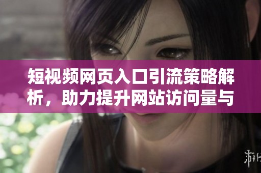 短视频网页入口引流策略解析，助力提升网站访问量与曝光率