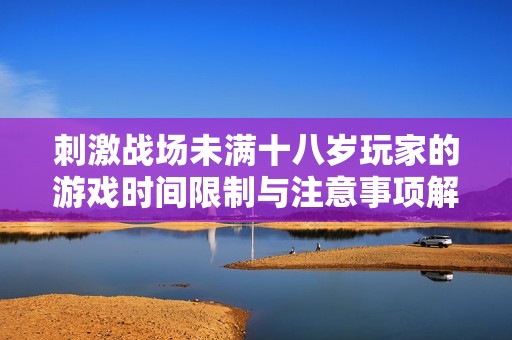 刺激战场未满十八岁玩家的游戏时间限制与注意事项解析