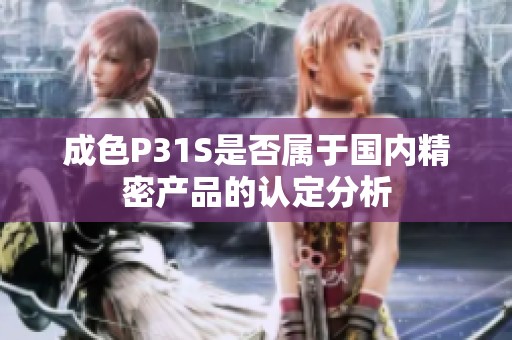 成色P31S是否属于国内精密产品的认定分析