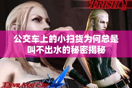 公交车上的小扫货为何总是叫不出水的秘密揭秘