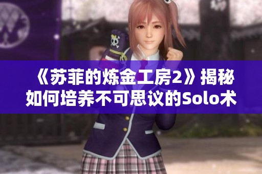 《苏菲的炼金工房2》揭秘如何培养不可思议的Solo术士角色技巧与方法