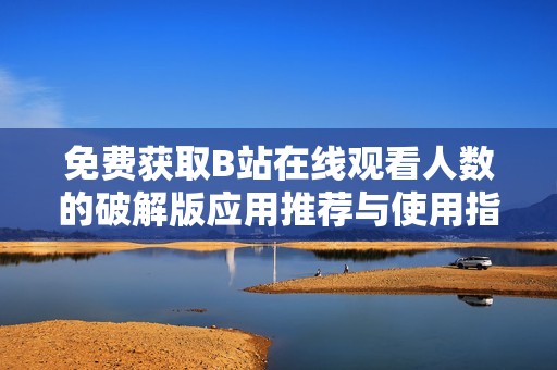 免费获取B站在线观看人数的破解版应用推荐与使用指南