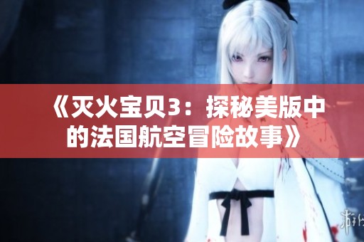 《灭火宝贝3：探秘美版中的法国航空冒险故事》