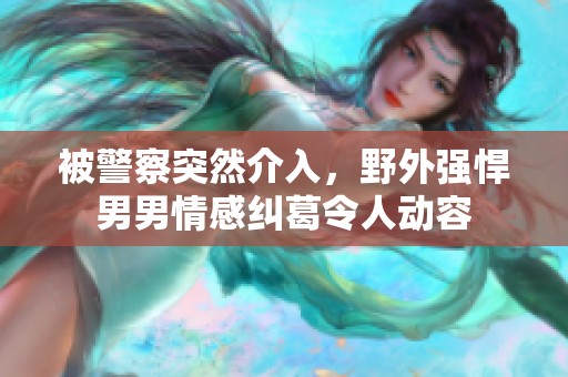 被警察突然介入，野外强悍男男情感纠葛令人动容
