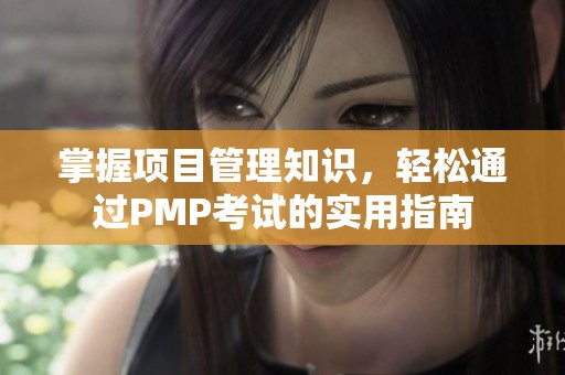 掌握项目管理知识，轻松通过PMP考试的实用指南