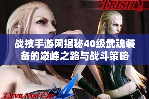战技手游网揭秘40级武魂装备的巅峰之路与战斗策略