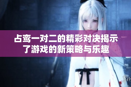 占鸾一对二的精彩对决揭示了游戏的新策略与乐趣