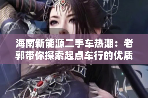 海南新能源二手车热潮：老郭带你探索起点车行的优质选择