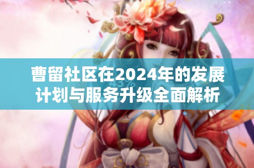 曹留社区在2024年的发展计划与服务升级全面解析