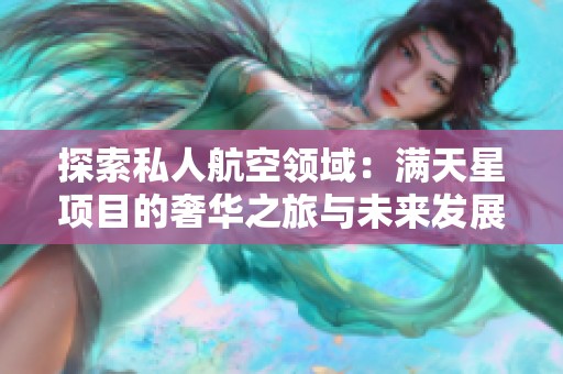 探索私人航空领域：满天星项目的奢华之旅与未来发展