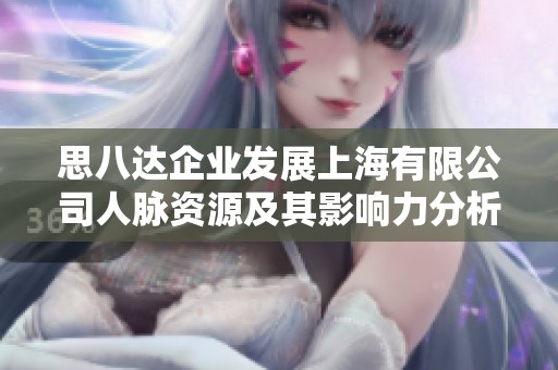 思八达企业发展上海有限公司人脉资源及其影响力分析