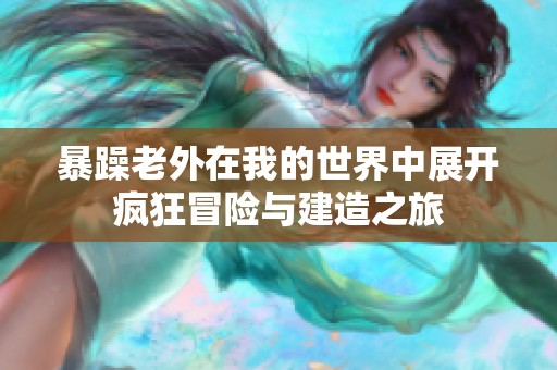 暴躁老外在我的世界中展开疯狂冒险与建造之旅