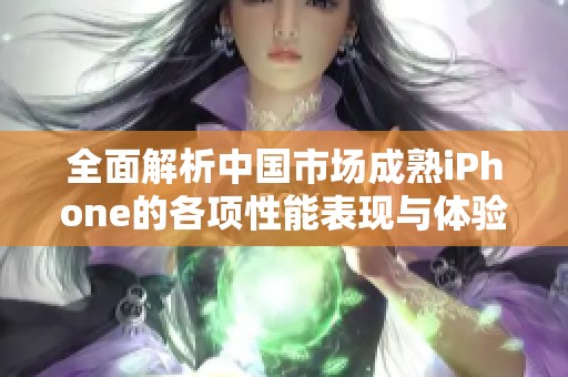 全面解析中国市场成熟iPhone的各项性能表现与体验
