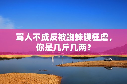 骂人不成反被蜘蛛馍狂虐，你是几斤几两？