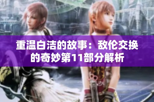 重温白洁的故事：敌伦交换的奇妙第11部分解析