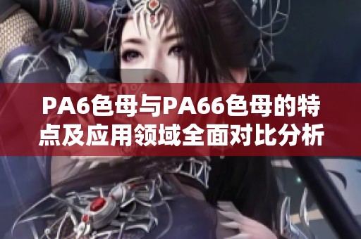 PA6色母与PA66色母的特点及应用领域全面对比分析