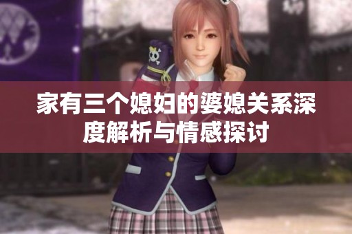 家有三个媳妇的婆媳关系深度解析与情感探讨