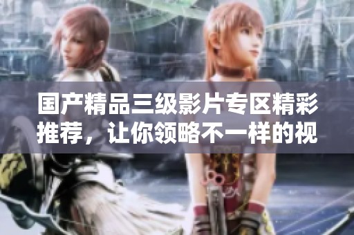 国产精品三级影片专区精彩推荐，让你领略不一样的视听盛宴