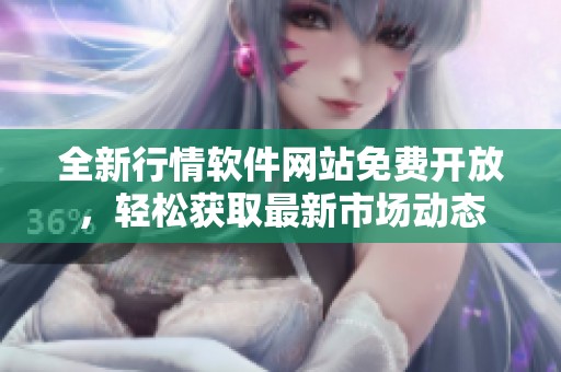 全新行情软件网站免费开放，轻松获取最新市场动态