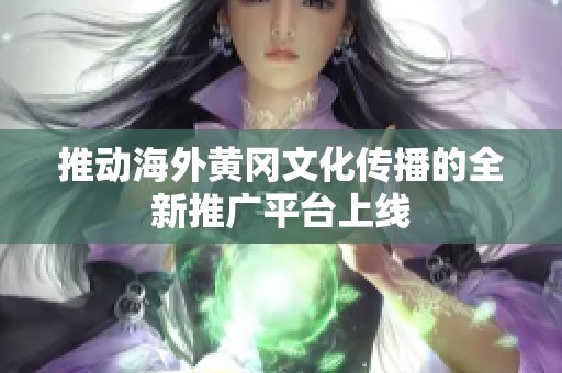 推动海外黄冈文化传播的全新推广平台上线
