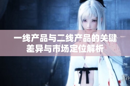 一线产品与二线产品的关键差异与市场定位解析