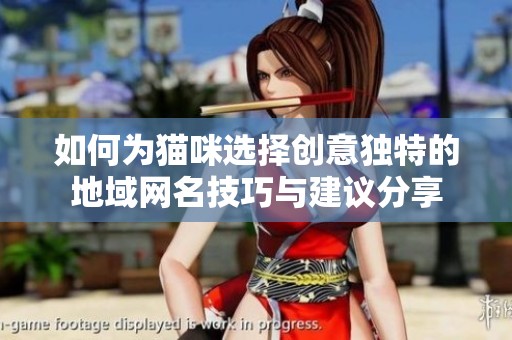 如何为猫咪选择创意独特的地域网名技巧与建议分享