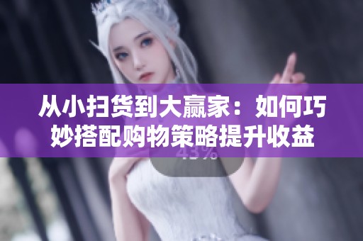 从小扫货到大赢家：如何巧妙搭配购物策略提升收益