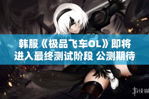 韩服《极品飞车OL》即将进入最终测试阶段 公测期待可期