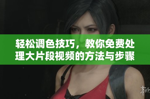 轻松调色技巧，教你免费处理大片段视频的方法与步骤