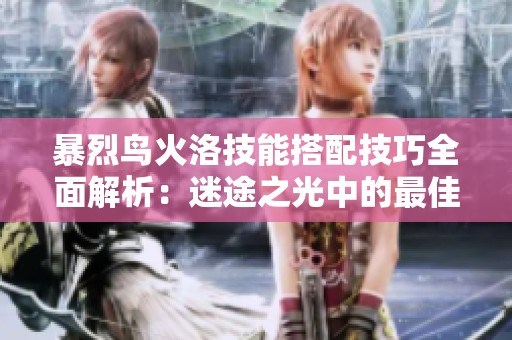 暴烈鸟火洛技能搭配技巧全面解析：迷途之光中的最佳战斗策略