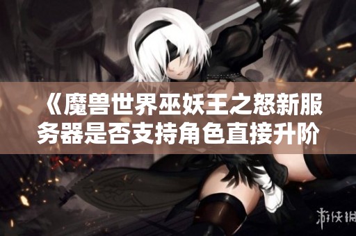 《魔兽世界巫妖王之怒新服务器是否支持角色直接升阶》