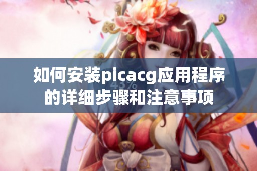 如何安装picacg应用程序的详细步骤和注意事项