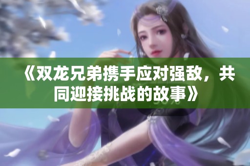 《双龙兄弟携手应对强敌，共同迎接挑战的故事》