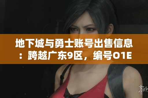 地下城与勇士账号出售信息：跨越广东9区，编号O1EMP，盼之代售