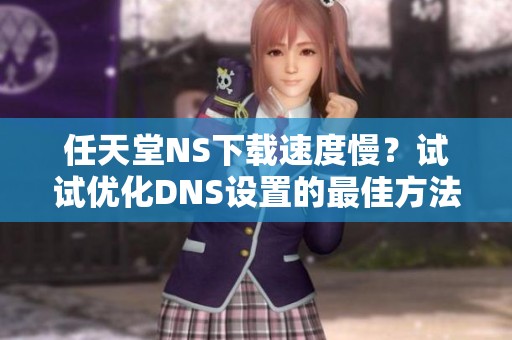 任天堂NS下载速度慢？试试优化DNS设置的最佳方法