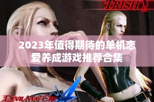 2023年值得期待的单机恋爱养成游戏推荐合集