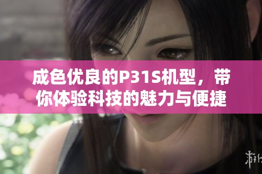 成色优良的P31S机型，带你体验科技的魅力与便捷