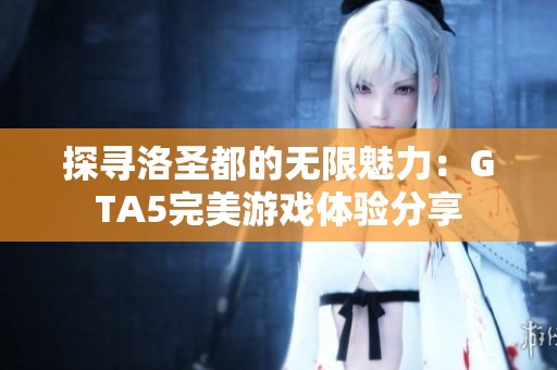 探寻洛圣都的无限魅力：GTA5完美游戏体验分享