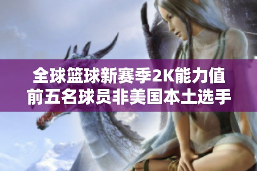 全球篮球新赛季2K能力值前五名球员非美国本土选手