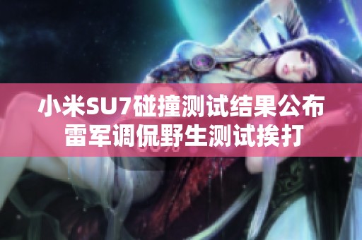 小米SU7碰撞测试结果公布 雷军调侃野生测试挨打