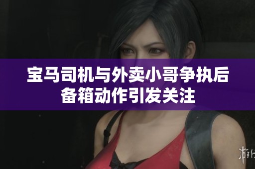 宝马司机与外卖小哥争执后备箱动作引发关注