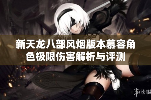 新天龙八部风烟版本慕容角色极限伤害解析与评测