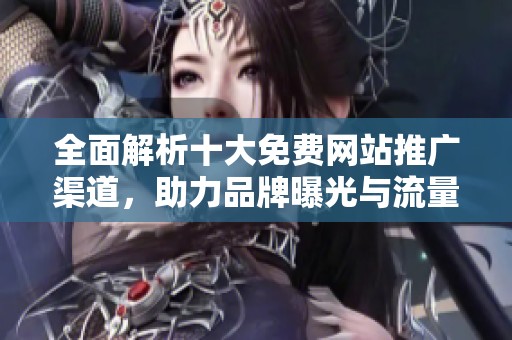 全面解析十大免费网站推广渠道，助力品牌曝光与流量提升