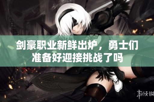 剑豪职业新鲜出炉，勇士们准备好迎接挑战了吗