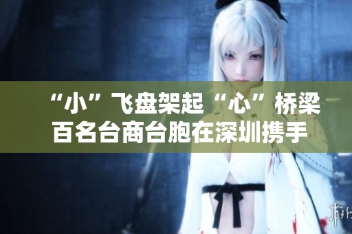 “小”飞盘架起“心”桥梁 百名台商台胞在深圳携手共庆友谊