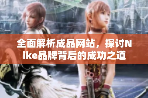 全面解析成品网站，探讨Nike品牌背后的成功之道