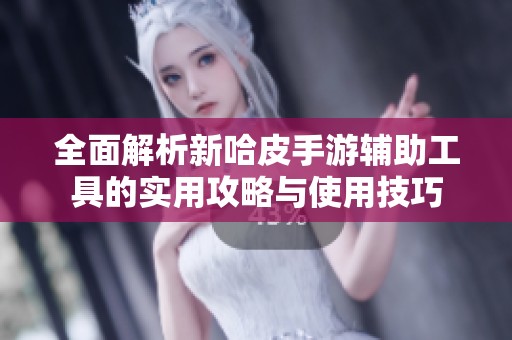 全面解析新哈皮手游辅助工具的实用攻略与使用技巧
