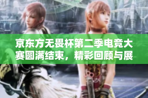 京东方无畏杯第二季电竞大赛圆满结束，精彩回顾与展望